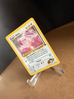 Pokemon TCG Koga's Ditto Gym Challenge Card 10/132 Near MINT - Image 3
