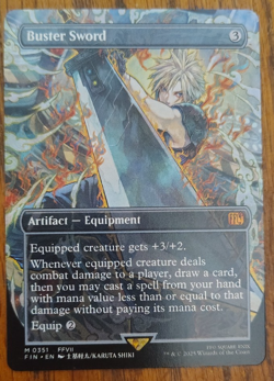 Buster Sword (Borderless) Final Fantasy Regular - Image 1