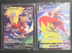 Pokemon Tcg Balziken Vmax Tg14/Tg30 And Tg15/Tg30, Clean Cards! - Image 1