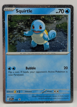Squirtle - 048 (Cosmos Holo) 048 Sv: Scarlet & Violet Promo Cards Holo NM - Image 1