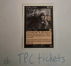 Zombie Master - 6th Edition Core Set - Magic MTG card - Near Mint NM - TCG $9 - Image 1
