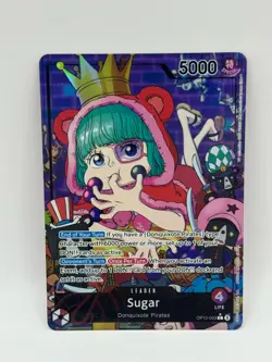 Sugar OP10-003 Parallel Alt Art Leader Royal Blood One Piece Card Game English - Image 1