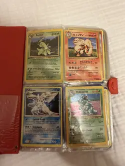 Pokemon Card Lot with Vintage Binder - Image 2