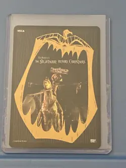 The Nightmare Before Christmas TCG ULTRA RARE Foil Card Jack Skelljngton Demon - Image 2
