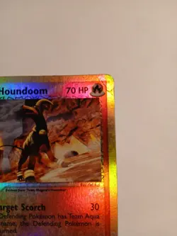 Team Magma's Houndoom 34/95 Team Magma vs Team Aqua Reverse Holo Card - Image 2