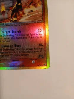 Team Magma's Houndoom 34/95 Team Magma vs Team Aqua Reverse Holo Card - Image 5
