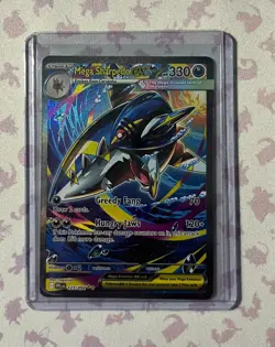 Mega Sharpedo ex 127/094 SIR Phantasmal Flames Pokemon Card Near Mint - Image 3