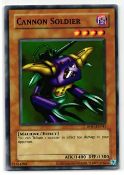 Cannon Soldier Common | RP01-EN041 | English Yu-Gi-Oh Card - Image 1