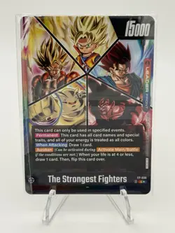 Dragon Ball Super Battle Hour 2025 the Strongest Fighter Leader Holo Card FP-030 - Image 2