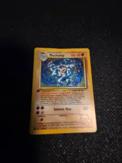 Machamp 1st edition 008/102 Deck Exclusives Holo See pics beautiful card - Image 3