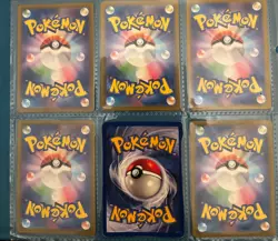 Pokemon Card Lot Of 7 Mr. Mime 6/64 1999 Jungle Holo Rare & PSA 6 Pikachu 020 - Image 2