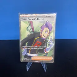 Team Rockets Petrel 226/182 Destined Rivals Ultra Rare Full Art Pokemon TCG Card - Image 1