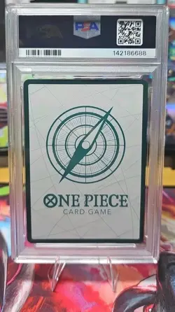 One Piece OP13-Carrying On His Will Don!! Card-Gol. D Roger Gold Alt Art PSA 10 - Image 2