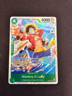 PRB02-005 Monkey D Luffy SR - One Piece Card Game TCG - Premium Booster Eng - Image 1