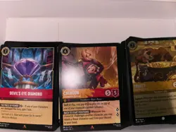 Disney Lorcana Lot Archazia's Island 200+ Cards Some Foils - Image 3