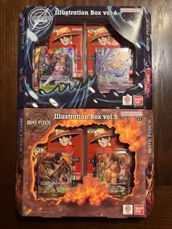 Bandai Namco One Piece Card Game Illustration Box vol.5 & vol.6 Booster Promo - Image 1