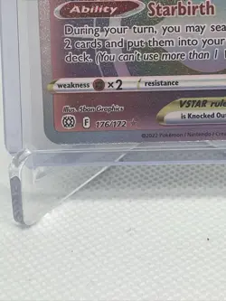 Pokemon Card - Arceus VSTAR Brilliant Stars 176/172 Secret Rare Rainbow Holo NM - Image 2
