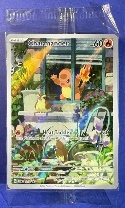 CHARMANDER 044 SVP Pokemon Obsidian Flames holo TCG Promo Card NM Sealed - Image 1