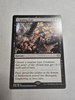Crippling Fear Kaldheim Regular - Image 1