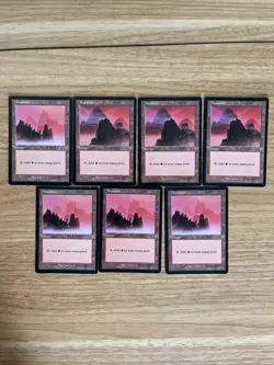 18x Mountain - LP/MP - Urza’s Saga - Basic Land - MTG Magic The Gathering - Image 3