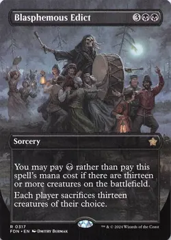 Blasphemous Edict (Borderless) Foundations Regular - Image 1