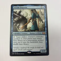 Arcum Dagsson 41 / 332 NM MTG Double Masters English Regular Cheat In Artifacts - Image 1