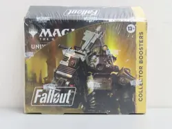 2024 Magic The Gathering Universes Beyond Fallout Sealed Collector Booster Box - Image 1
