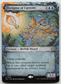 Disruptor of Currents (Showcase) R Normal Lorwyn Eclipsed 303 NM - Image 1