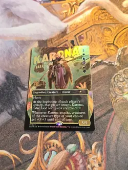 Karona False God Borderless Foil MTG Secret Lair - Pack Fresh - - Image 1