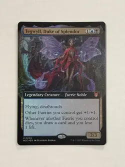 Tegwyll, Duke of Splendor (Extended Art) Commander: Wilds of Eldraine Foil NM - Image 1