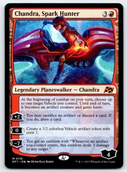 MTG - Aetherdrieft - Chandra, Spark Hunter #116 -d790 - Image 1