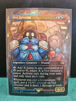 Near Mint Vivi Ornitier (Borderless) (Chocobo Track Foil) Final Fantasy #0570 - Image 1