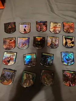 Magic the Gathering Relic tokens Legendary Collection Complete Set All 18! - Image 1