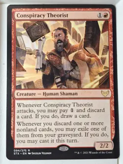 Conspiracy Theorist -Strixhaven: School of Mages - Magic the Gathering MTG Nice! - Image 1