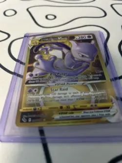 Pokemon TCG Mewtwo Vstar Pokemon Go 086/078 Holo Secret Rare - Image 1