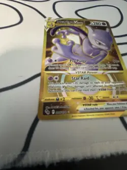 Pokemon TCG Mewtwo Vstar Pokemon Go 086/078 Holo Secret Rare - Image 5