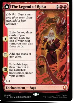 The Legend of Roku 145 NM Mythic NonFoil - MTG Avatar - Image 1
