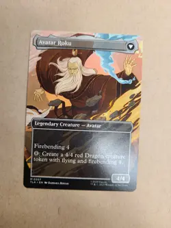 MTG The Legend of Roku M 0357 Borderless Non-foil Avatar: The Last Airbender NM - Image 1