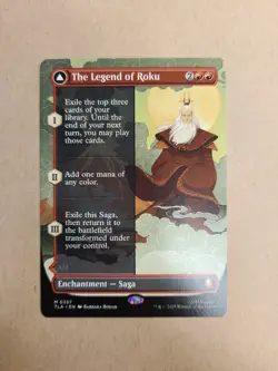 MTG The Legend of Roku M 0357 Borderless Non-foil Avatar: The Last Airbender NM - Image 2