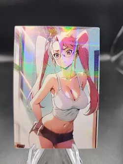Saya Takagi High School Of The Dead Anime Waifu Card Doujin ACG Goddess Holo - Image 1
