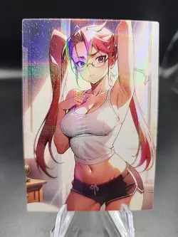 Saya Takagi High School Of The Dead Anime Waifu Card Doujin ACG Goddess Holo - Image 2