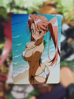 Saya Takagi Highschool Of The Dead Anime Waifu Goddess Doujin Lewd Hentai Card - Image 1