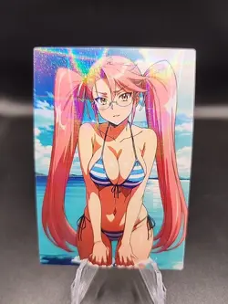 Saya Takagi High School Of The Dead Anime Waifu Card Doujin ACG Goddess Holo - Image 1