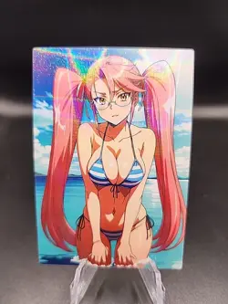 Saya Takagi High School Of The Dead Anime Waifu Card Doujin ACG Goddess Holo - Image 2