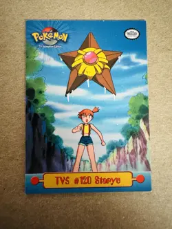 Pokemon Topps Series 1 Non Holo TV5 #120 Staryu - Image 1
