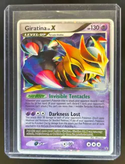 2007 Pokemon Diamond & Pearl Black Star Promos Giratina LV.X #DP38 - Image 1