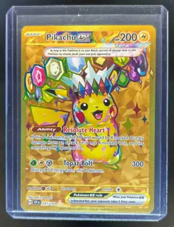 2024 Pokemon SV Surging Sparks SSP EN Pikachu Ex #247/191 - Image 1