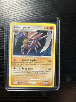 Pokemon TCG Kabutops Holo Rare Card Platinum Arceus 4/99 - Image 1