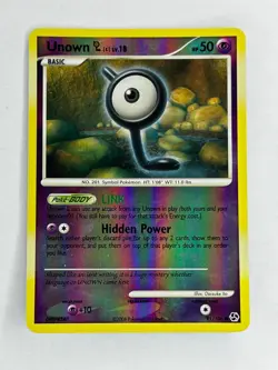 Unown [L] Reverse Holo 91/106 Great Encounters Pokemon - Image 1