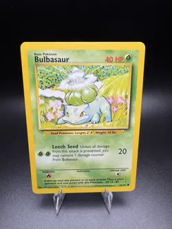 🔥NM+ WOTC VINTAGE BASE SET STARTERS POKEMON CARD LOT 🔥 PIKA SQUIRT BULB CHARM - Image 3